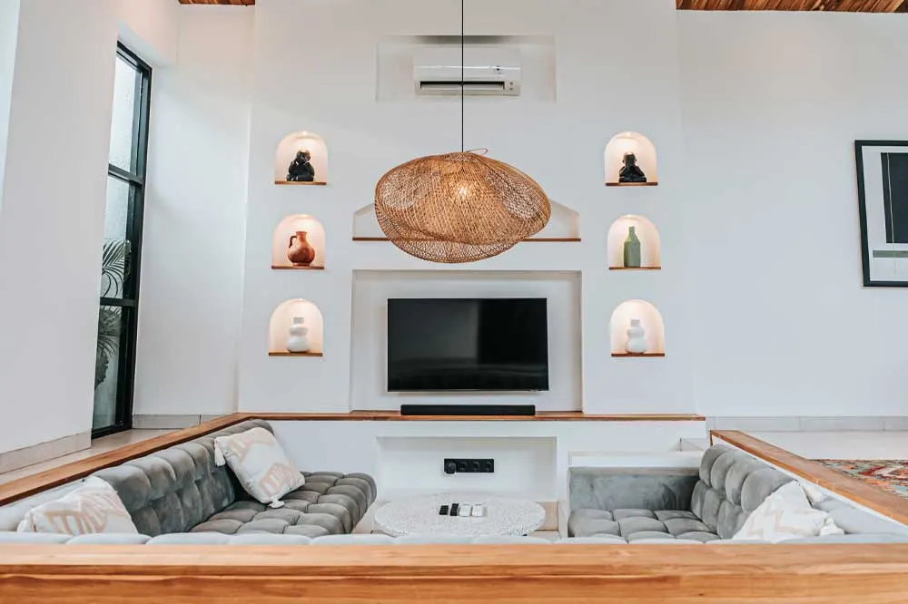 Loungebereich mit Sitzlandschaft